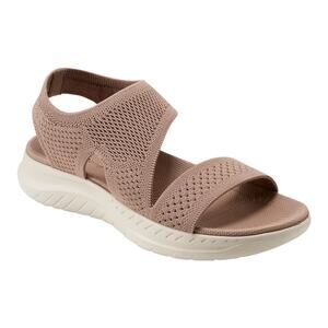 Easy Spirit Women's Dailyn Lightweight Sporty Flat Sandals Brown Size 9